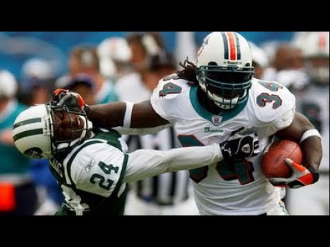 アメリカンフットボール NFL マイアミドルフィンズ リッキーウィリアムズ Ricky Williams Miami Dolphins Highlights - YouTube