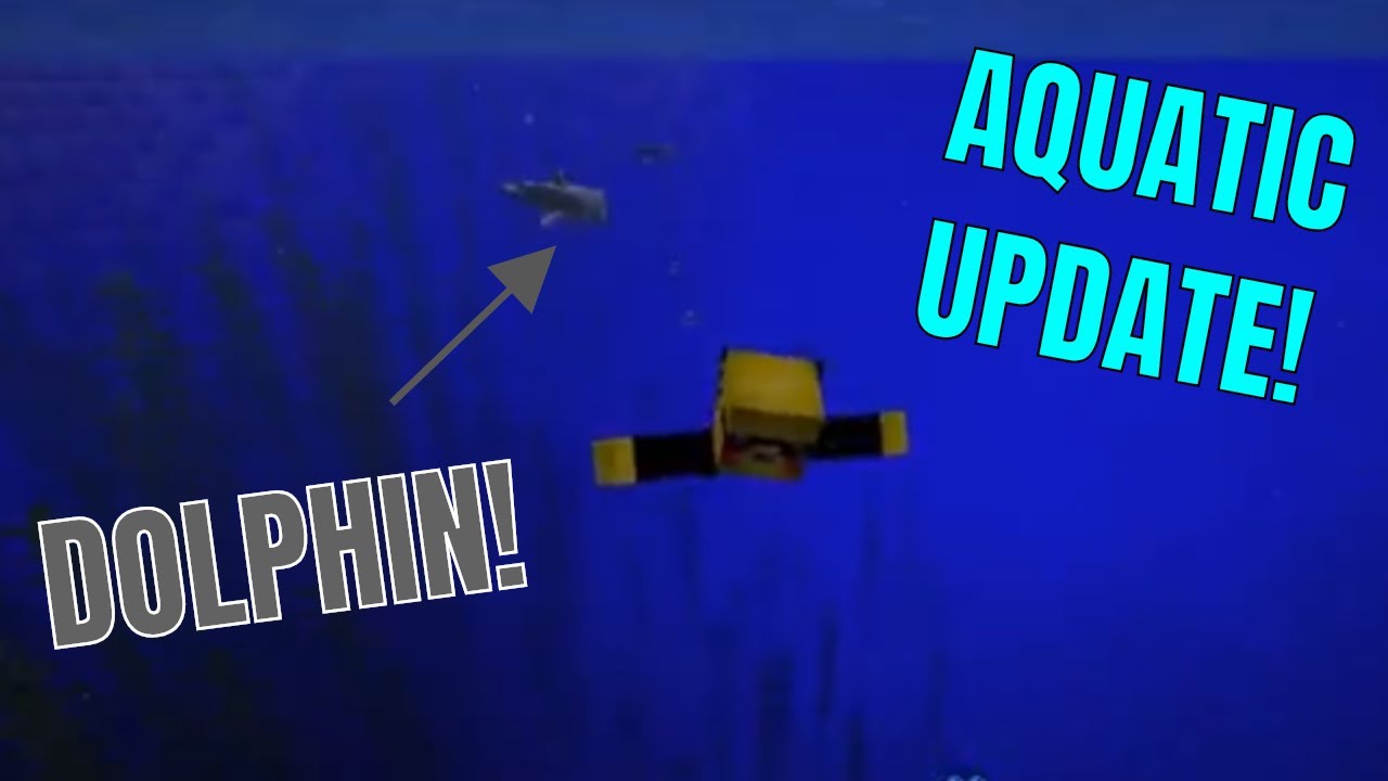AQUATIC UPDATE IN MINECRAFT! - Minecraft #1 - YouTube