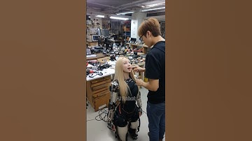 Humanoid Robot Motion System Check. #robotics #humanoid #robot #airobot #futuretech