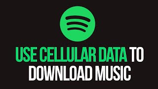 How to use cellular data to Download Spotify Music screenshot 3