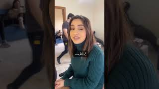 كواليس مسلسل ع أمل مع فريق العمل ماغي بو غصن وبديع ابو شقرا