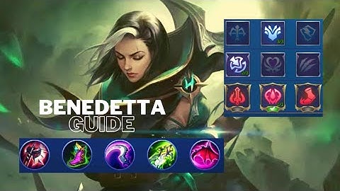 FAST BENEDETTA GUIDE | Builds and Emblem setup, Easy Combo, Battle Spell and more!