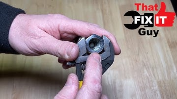 Correct Way to use an Adjustable Jaw Wrench