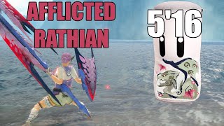 MHR Sunbreak - Lance vs Afflicted Rathian 5'16 Solo / 傀異化リオレイア　ランス　ソロ