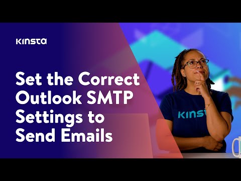How to Set the Correct Outlook SMTP Settings to Send Emails