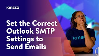 how to set the correct outlook smtp settings to send emails