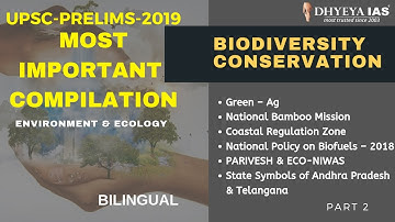 UPSC PRELIMS 2019: MOST IMPORTANT COMPILATION (PART-2)