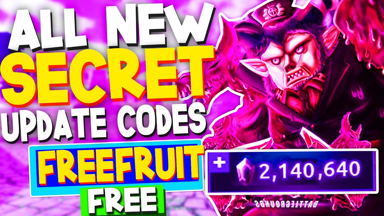 ALL NEW *SECRET* CODES in FRUIT BATTLEGROUNDS CODES! (Fruit Battlegrounds  Codes) ROBLOX 