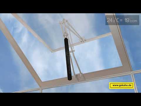 Video: Gewächshausfenster: Lüftungsgerät, Heimwerkerlüfter, Belüftung Für Polycarbonatkonstruktionen