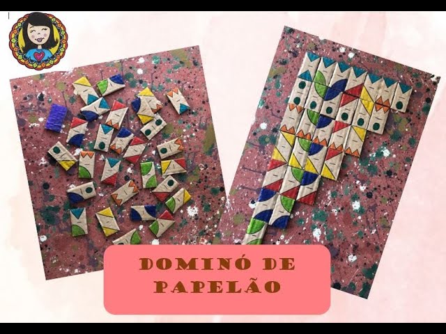 DIY - Faça você mesmo - Jogo de dominó de rimas - Consciência