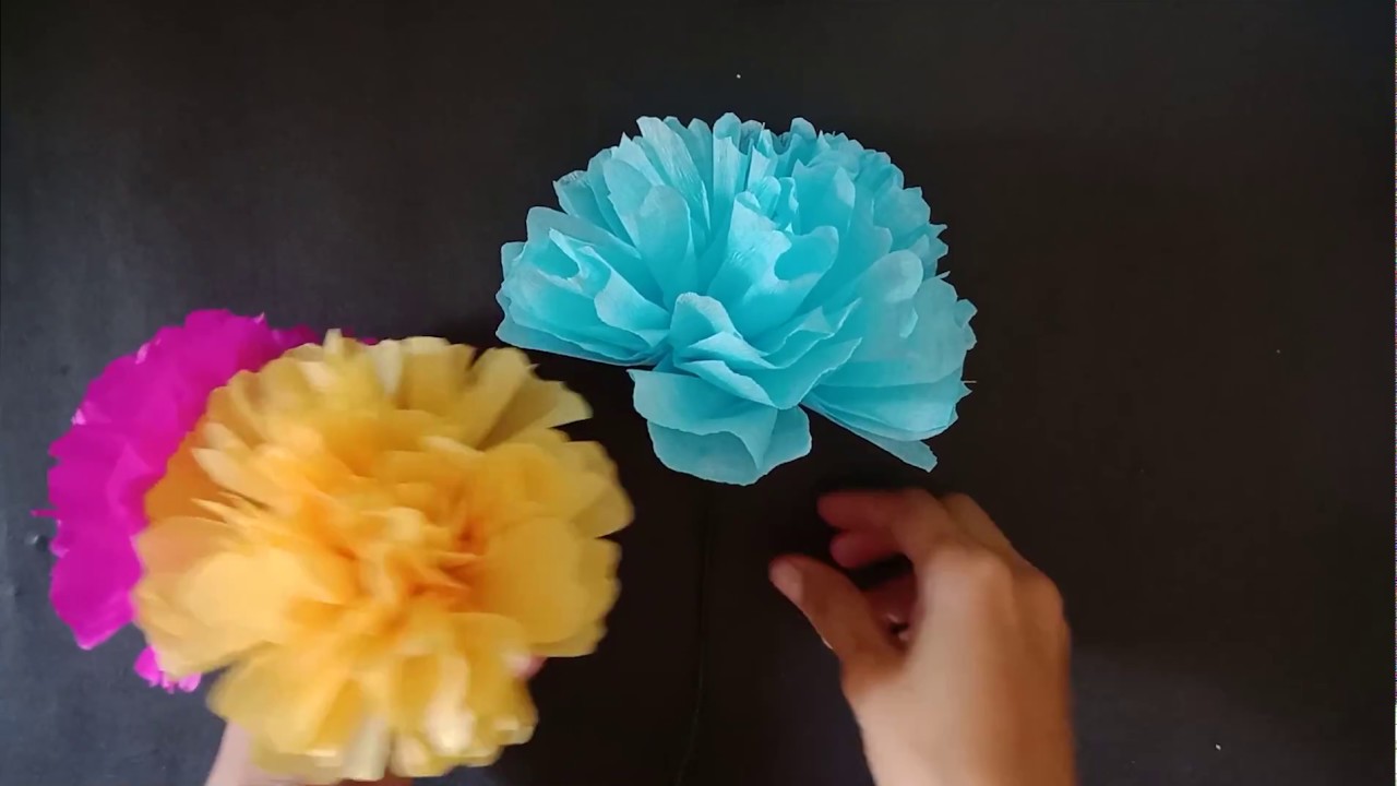 Ide Kreatif Membuat Kreasi Bunga Dari Kertas  Krep  