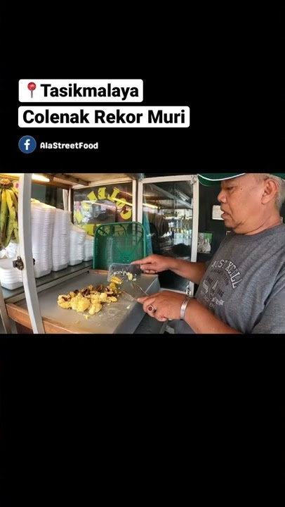 PERNAH MASUK REKOR MURI INDONESIA, YUK COBAIN COLENAK INI!! INDONESIAN STREET FOOD #COLENAK #FOOD