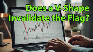 Does a V-Shape Invalidate the Flag Pattern | Forex Trading