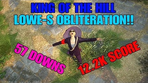 Uncharted 4 Multiplayer - KOTH - Lowe-S OBLITERATION! - 57 DOWNS!! - 12.2K EXTINCT SCORE!