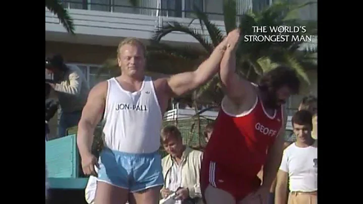 The Worlds Strongest Man Classics 1985: Capes wins...