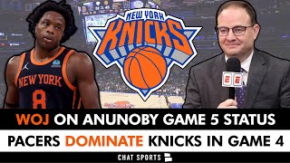 NY Knicks News After Game 4 Loss + WOJ On OG Anunoby Game 5 Status