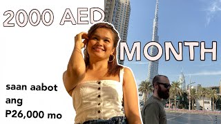 What 2000 AED per Month Gets You in Dubai (for Filipino) | OFW
