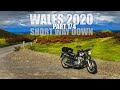 Wales 2020 long weekend motorbike trip part 1/4 - Shropshire Hills to Machynlleth