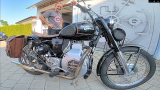 Motorrad Exoten ~ Royal Enfield 516 ccm Diesel Power / Teil 2 Neuer Motor