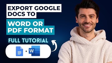 How to Export Google Docs to Word or PDF Format [2025 Guide]