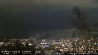 Timelapse Cam 2 - Natt til 29. desember 2020