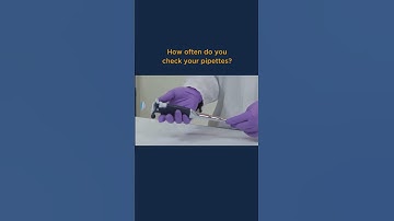 How often do you check your pipettes? #science #shorts #labtech