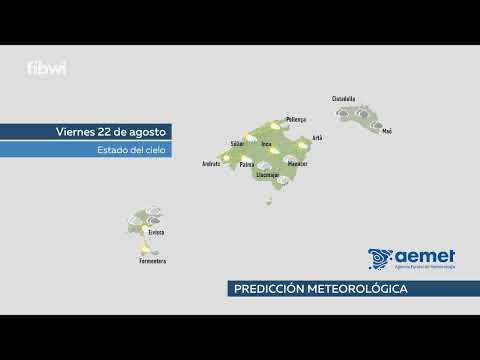 El tiempo para este viernes: avisos por lluvias y chubascos en las islas