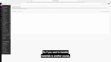 How to Export or Archive an Old Blackboard Course