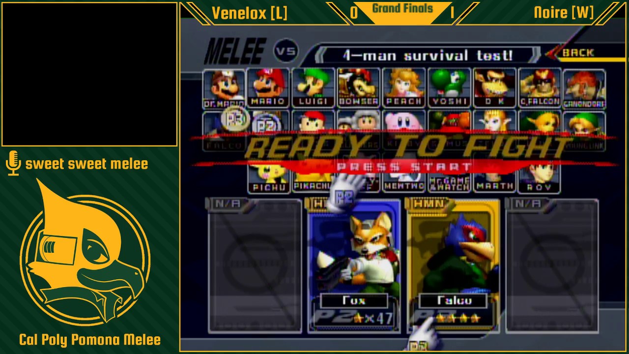 CPPS 14 | Grand Finals - Venelox (Blue Falco, Fox) vs. Noire (Falco)