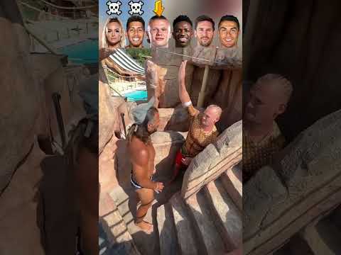 Lehmann VS Firmino VS Haaland VS Vini Jr VS Messi VS Ronaldo Fall to Water