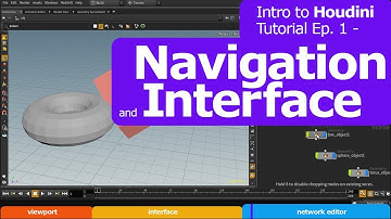 Intro to Houdini Tutorial Ep. 1 - Navigation and Interface