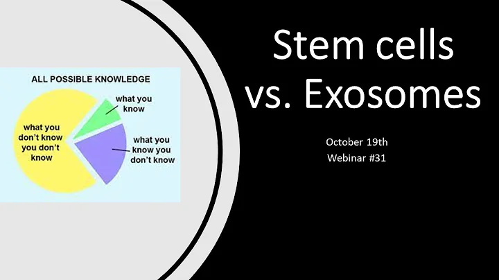 Exosomes Webinar 31- Stem Cells vs. Exosomes