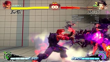 Evil Ryu Day 1 Combo - SSFIV: Arcade Edition