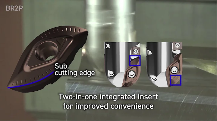 Ball end mill BR2P [English subtitles]