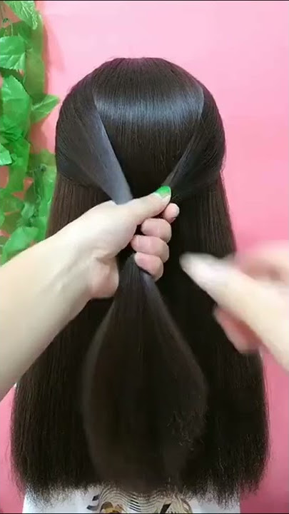 Beautiful hairstyles for girls #youtubeshorts #hairstyle