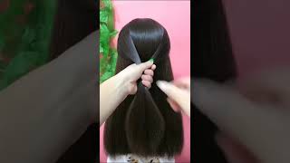 Beautiful hairstyles for girls #youtubeshorts #hairstyle screenshot 3