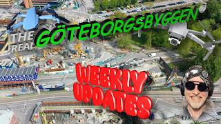 GÖTEBORGSBYGGEN DRÖNAREN BEVAKAR VÅRA BYGGEN TROGET! DET BLIR INTE MER SPÄNNANDE ÄN SÅ HÄR!