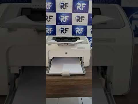 teste impressora hp laserjet p1102