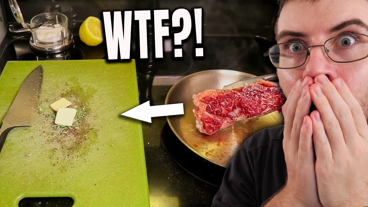 Pro Chef Reacts.. To Why I Season My Cutting Board NOT My Steak! (Adam ...