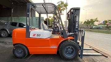 [Giới Thiệu] 5 Tấn Chui Container | Động cơ dùng Phun Điện Tử CPCD50-QC5K2