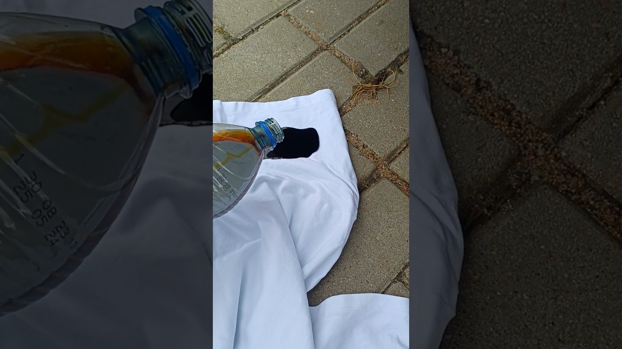 Как убрать пятна моторного масла с одежды. Полезные советы