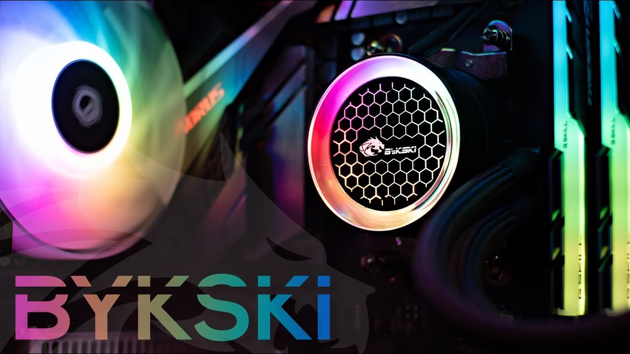 Bykski AIO Integrated Liquid CPU Cooler w/ A-RGB - 240mm (B-FRD240-RBW)