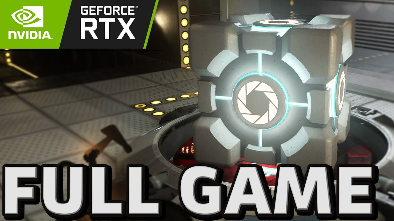 Portal RTX 4090 4K - Full Game [No Commentary] - YouTube