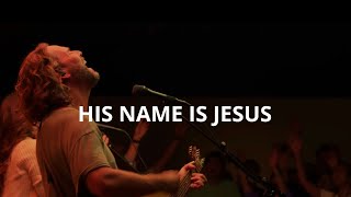 Video thumbnail of "HIS NAME IS JESUS – JEREMY RIDDLE - Lyrics (Subtitled - English, Español, Português ...)"