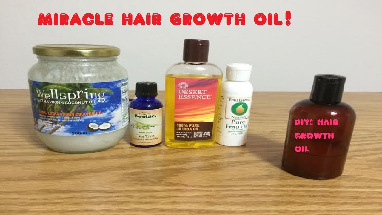 Miracle Hair Growth Oil DIY YouTube
