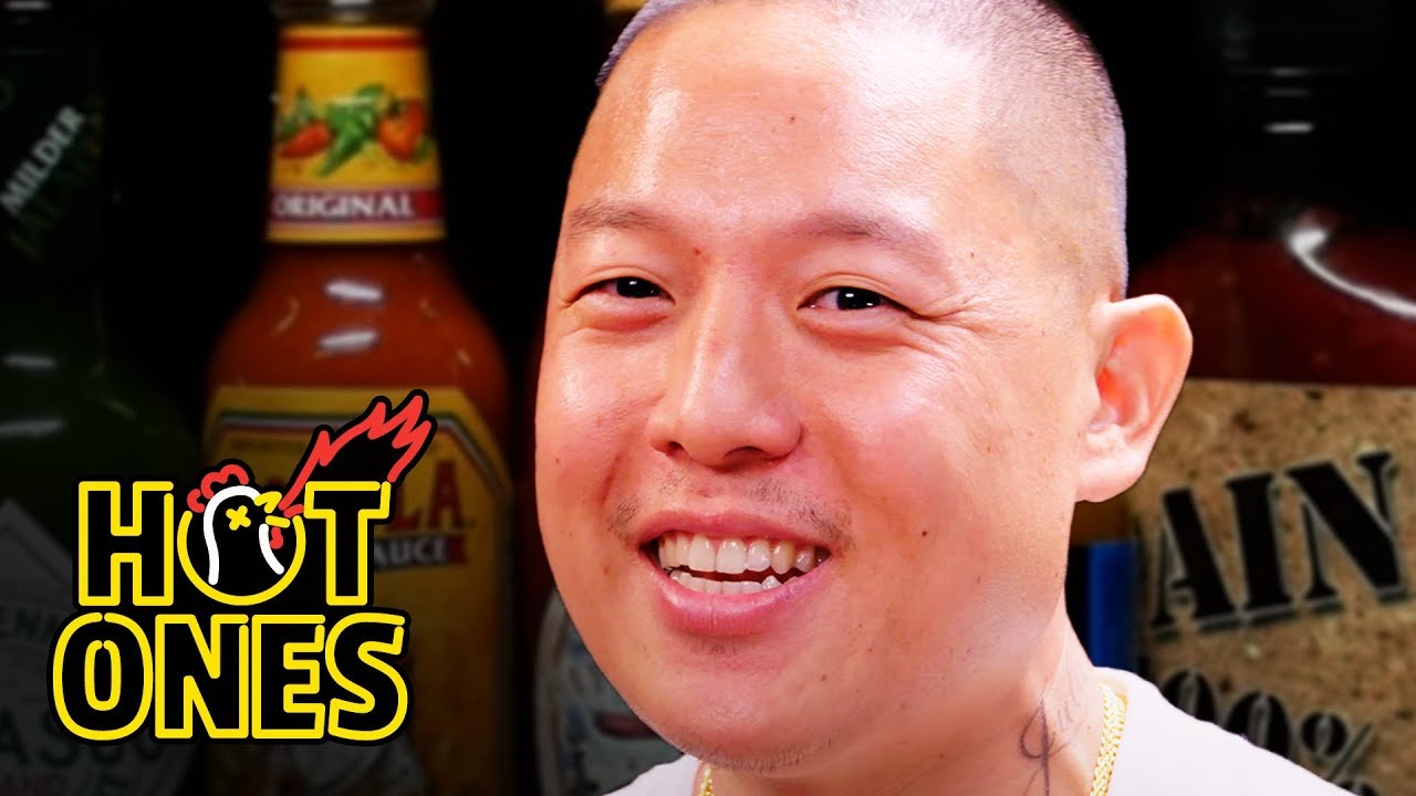 Eddie Huang Seeks Revenge Against Spicy Wings | Hot Ones | First We Feast