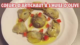 Coeurs Dartichaut À Lhuile Dolive - La Cuisine De Fou Fou