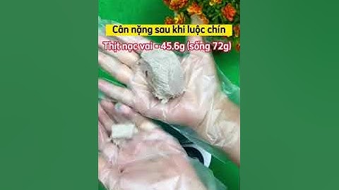 1 lạng thịt lợn bao nhiêu protein