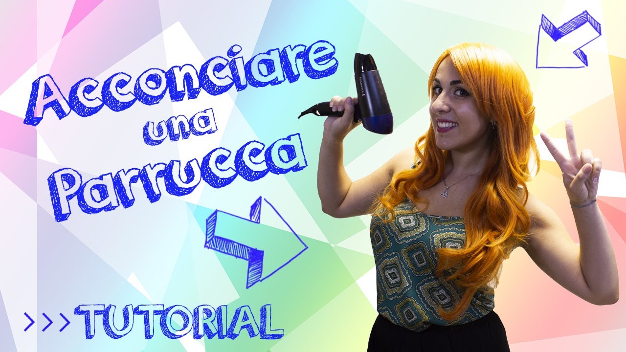 Tutorial Acconciare una Parrucca - How to Cosplay - YouTube