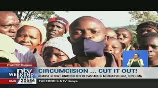 Bukusu boys’ cut held despite ban - VIDEO